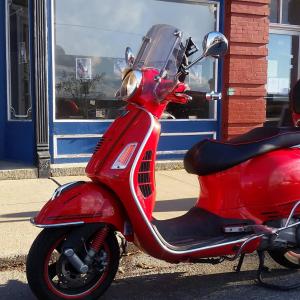 Red Vespa